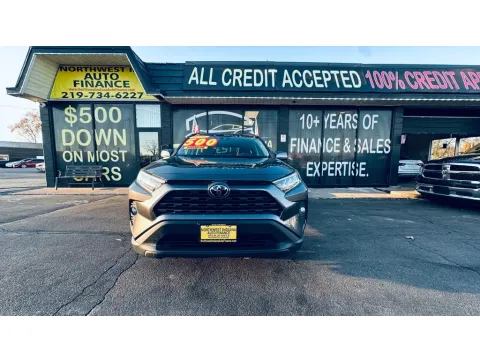 Photos of 2021 TOYOTA RAV4 XLE for sale in Valparaiso, IN at NWI AUTO FINANCE Valparaiso