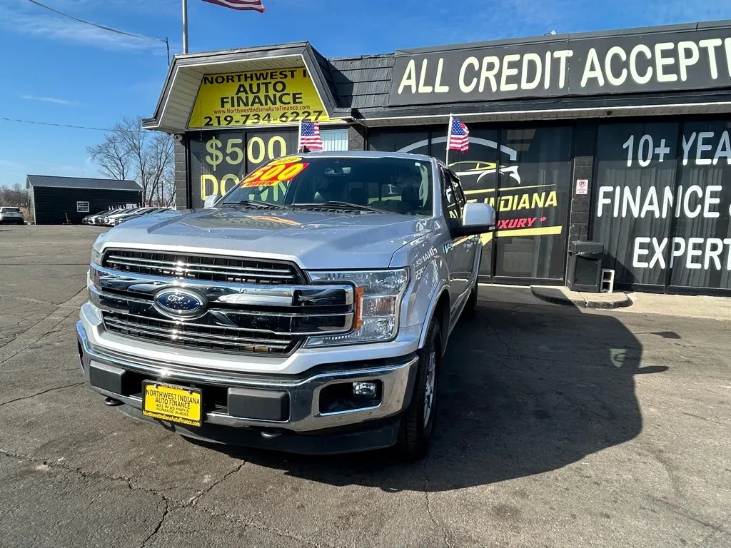 Silver 2019 FORD F-150 SUPERCREW for sale in Valparaiso, IN