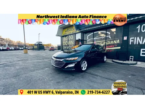 Black 2024 CHEVROLET MALIBU LT for sale in Valparaiso, IN