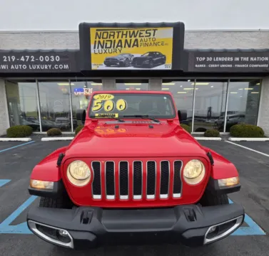 Photos of 2019 JEEP WRANGLER UNLIMI SAHARA for sale in Merrillville, IN at NWI Auto Luxury Merrillville