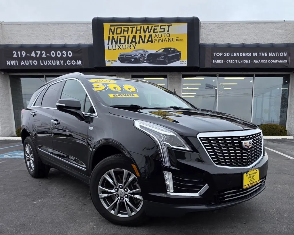Black 2021 CADILLAC XT5 PREMIUM LUXURY for sale in Merrillville, IN
