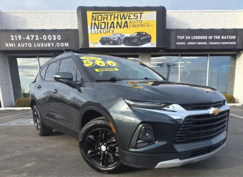 Gray 2020 CHEVROLET BLAZER LT for sale in Merrillville, IN