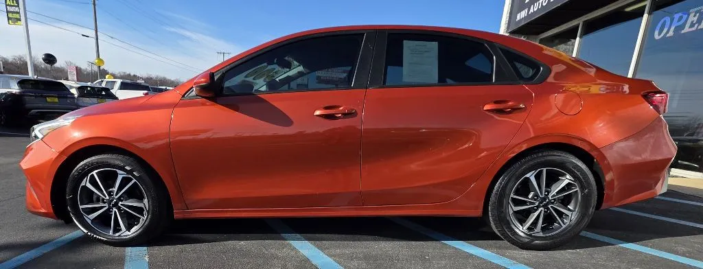 Orange 2023 KIA FORTE LX for sale in Merrillville, IN