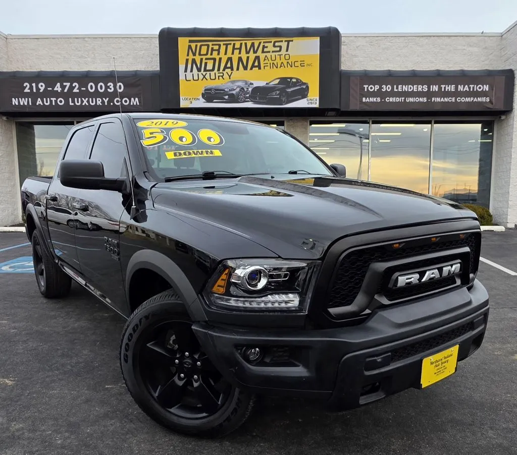 Black 2019 RAM 1500 CLASSIC WARLOCK for sale in Merrillville, IN