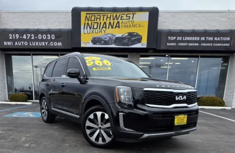 Black 2022 KIA TELLURIDE EX for sale in Merrillville, IN
