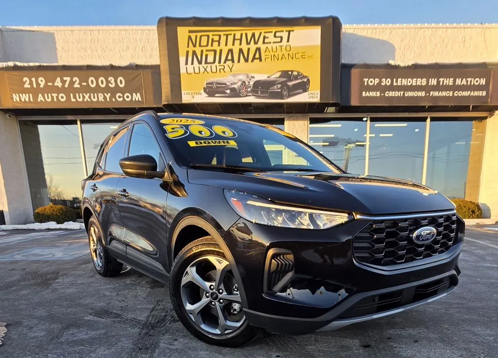 Black 2025 FORD ESCAPE ST-LINE for sale in Merrillville, IN