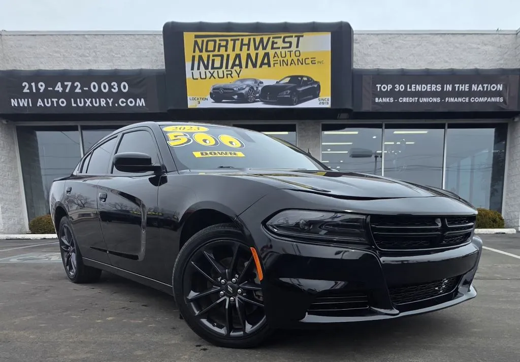 Black 2023 DODGE CHARGER SXT for sale in Merrillville, IN
