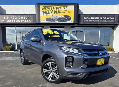 Red 2021 MITSUBISHI OUTLANDER SPORT ES for sale in Merrillville, IN