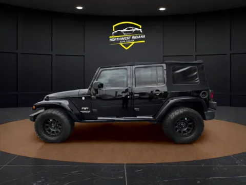 Another view of 2017 JEEP WRANGLER UNLIMI SAHARA for sale in Merrillville, IN at NWI Auto Luxury Merrillville
