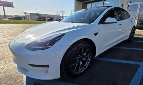 Another view of 2023 TESLA MODEL 3 for sale in Merrillville, IN at NWI Auto Luxury Merrillville