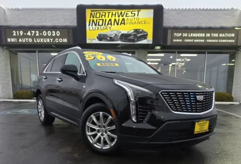 Black 2021 CADILLAC XT4 LUXURY for sale in Merrillville, IN