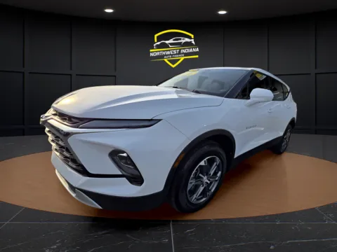 White 2025 CHEVROLET BLAZER LT for sale in Merrillville, IN