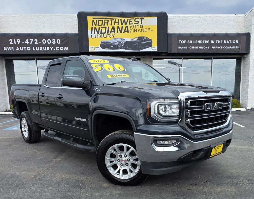Gray 2019 GMC SIERRA 1500 LIM SLE for sale in Merrillville, IN