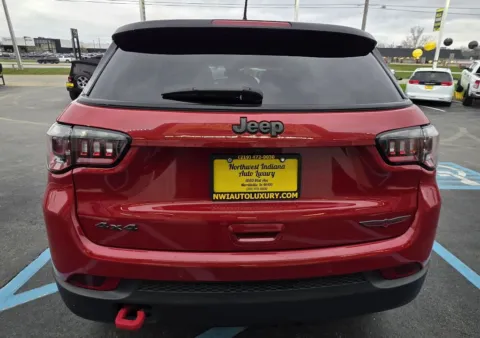 Red 2024 JEEP COMPASS TRAILHAWK for sale in Merrillville, IN
