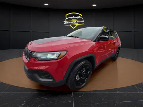 Red 2024 JEEP COMPASS TRAILHAWK for sale in Merrillville, IN