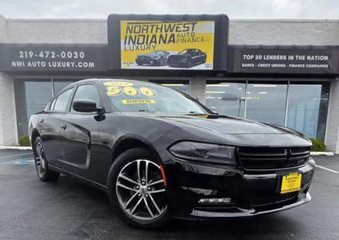 Black 2019 DODGE CHARGER SXT for sale in Merrillville, IN