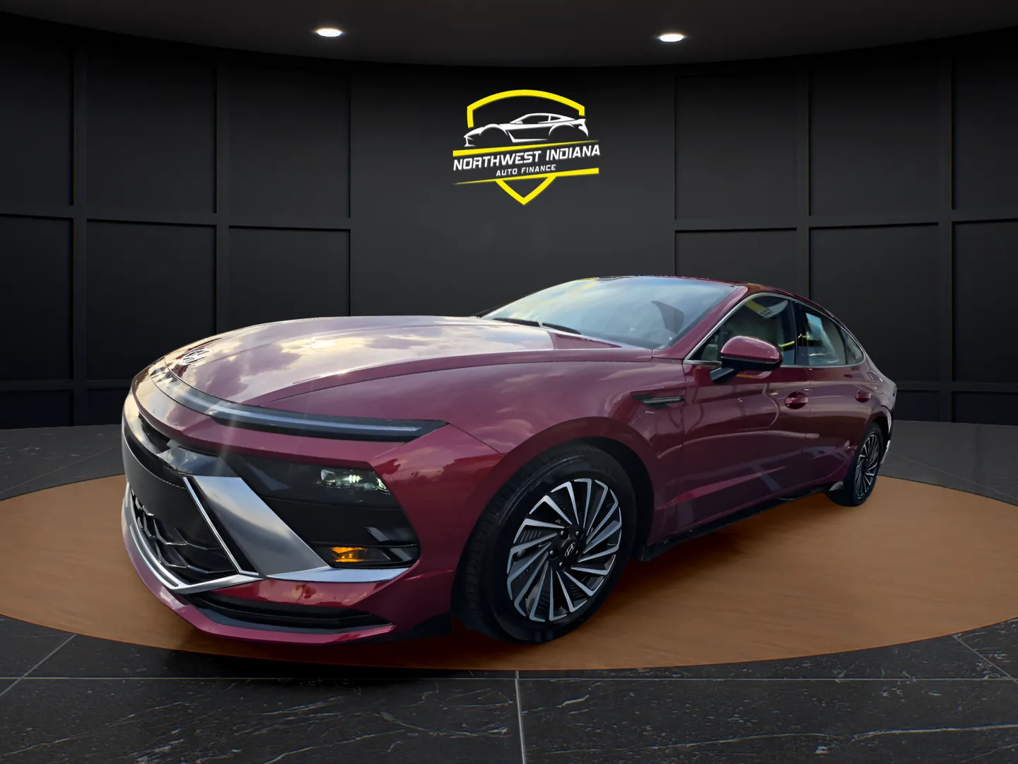 Red 2025 HYUNDAI SONATA HYBRID SEL for sale in Merrillville, IN