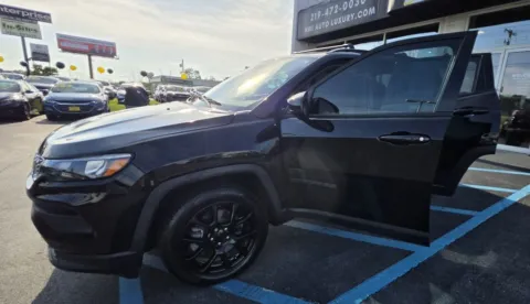 Black 2024 JEEP COMPASS LATITUDE for sale in Merrillville, IN