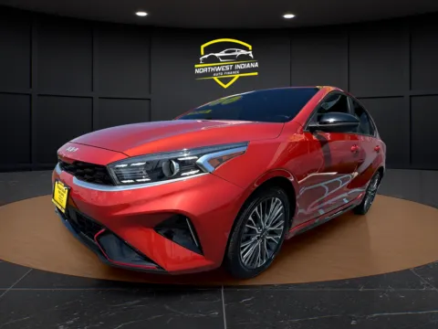 Orange 2022 KIA FORTE GT-LINE for sale in Merrillville, IN