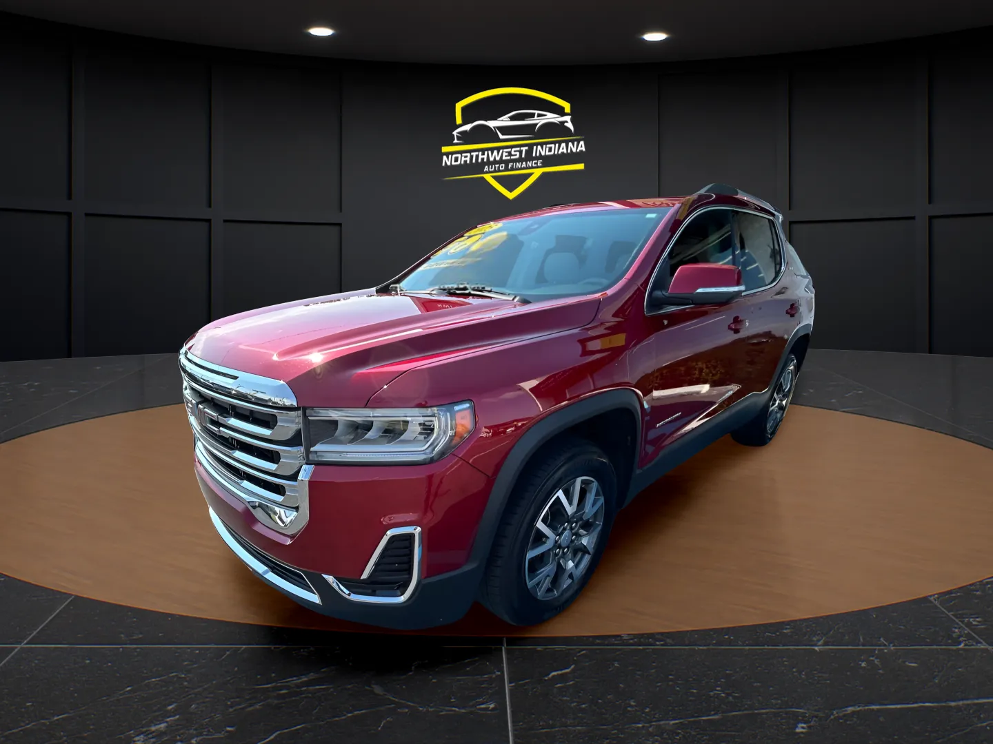 Red 2023 GMC ACADIA SLE for sale in Merrillville, IN