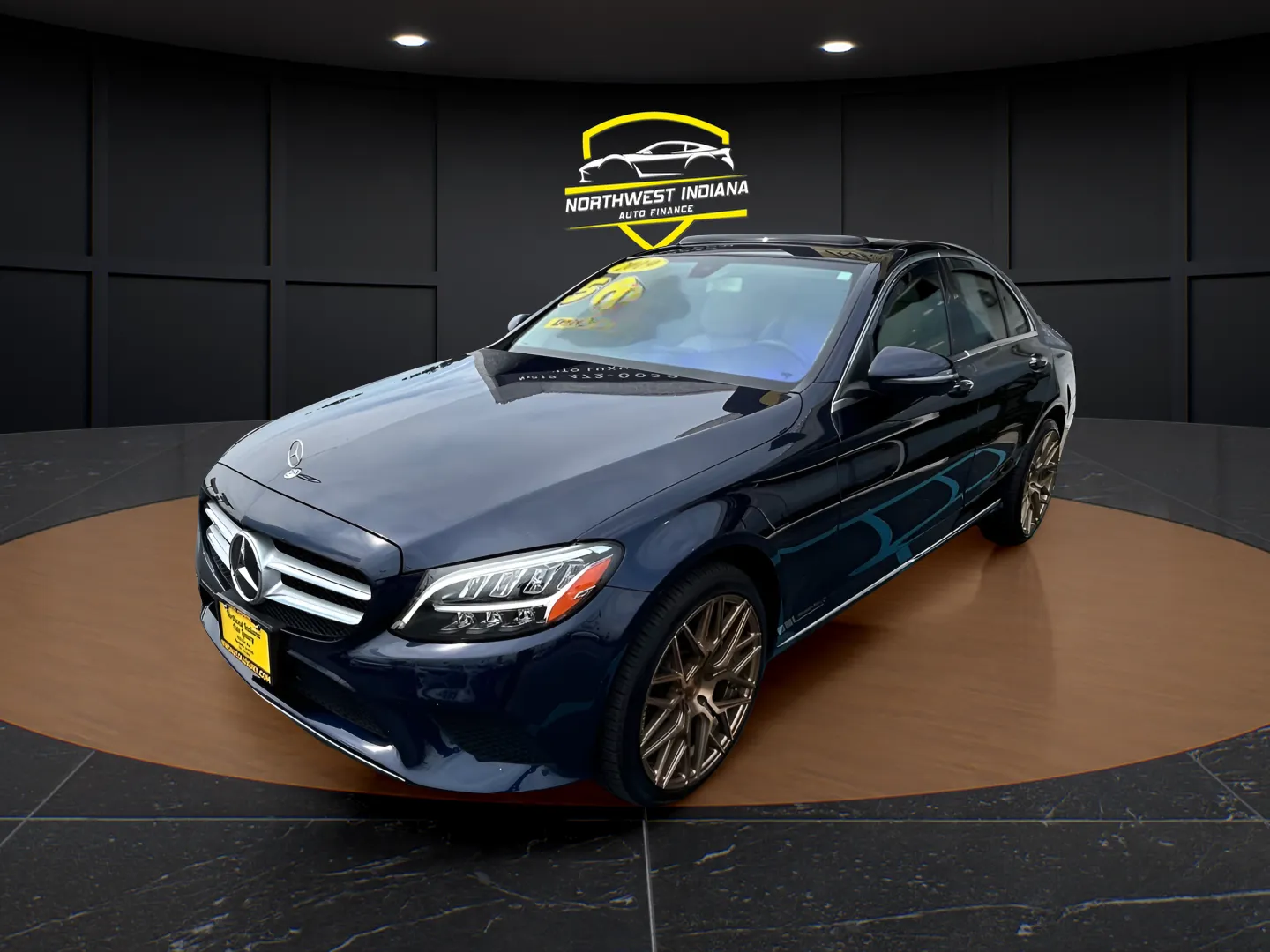 Gray 2019 MERCEDES-BENZ C-CLASS C 300 4MATIC for sale in Merrillville, IN