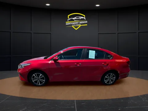 Red 2023 KIA FORTE LX for sale in Merrillville, IN