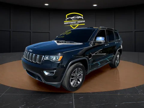 Black 2019 JEEP GRAND CHEROKEE LIMITED for sale in Merrillville, IN