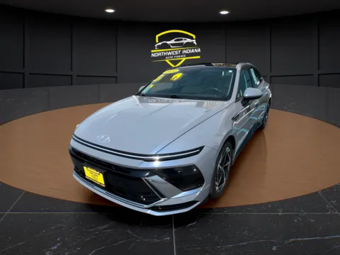 Blue 2024 HYUNDAI SONATA SEL for sale in Merrillville, IN