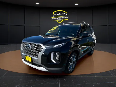 Black 2021 HYUNDAI PALISADE SEL for sale in Merrillville, IN