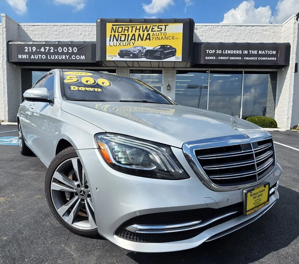 Silver 2018 MERCEDES-BENZ S-CLASS S 450 4MATIC for sale in Merrillville, IN