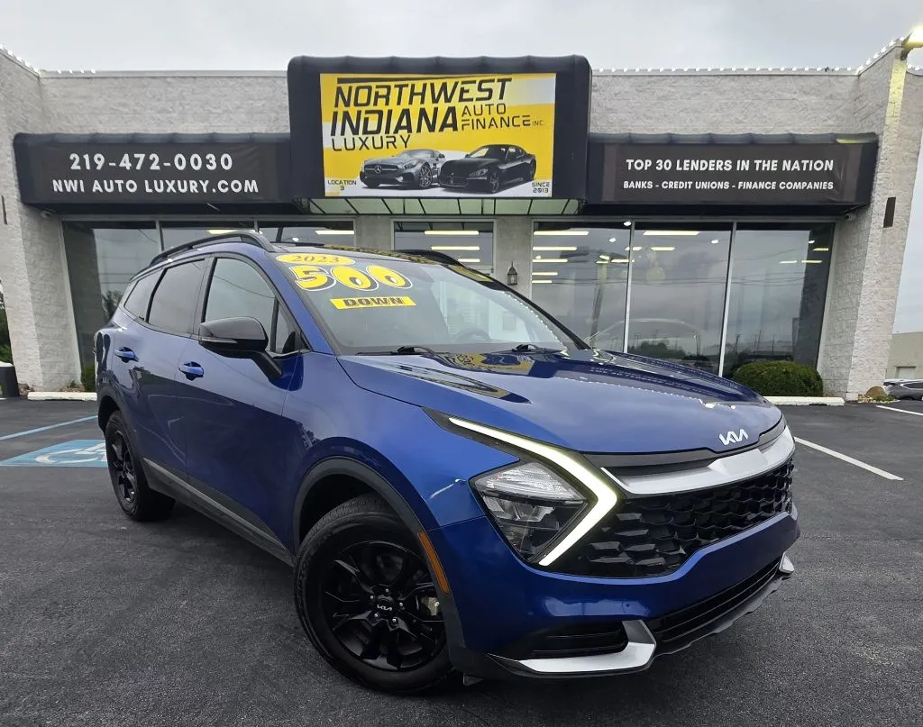 Blue 2023 KIA SPORTAGE X-PRO for sale in Merrillville, IN