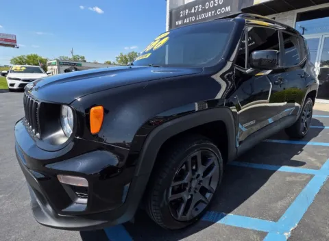 Black 2021 JEEP RENEGADE LATITUDE for sale in Merrillville, IN
