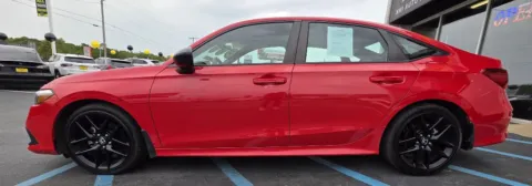 Red 2022 HONDA CIVIC SPORT for sale in Merrillville, IN