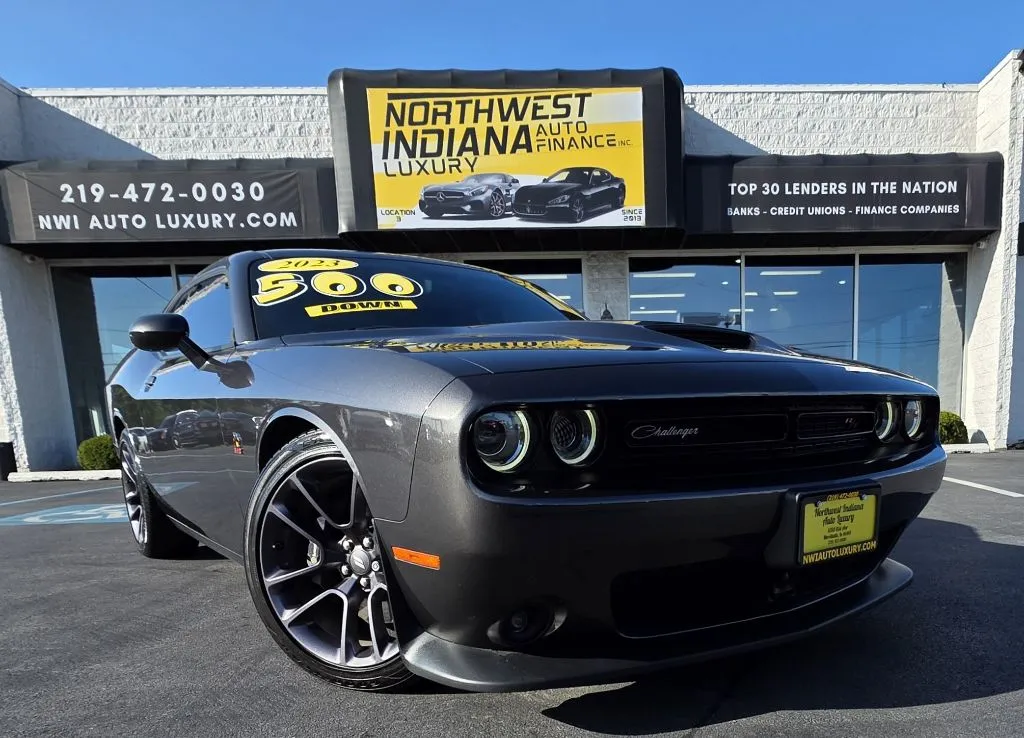 Gray 2023 DODGE CHALLENGER R/T SCAT PACK for sale in Merrillville, IN