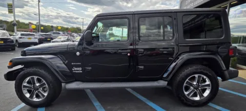 Another view of 2019 JEEP WRANGLER UNLIMI SAHARA for sale in Merrillville, IN at NWI Auto Luxury Merrillville