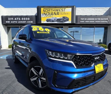 Blue 2021 KIA SORENTO S for sale in Merrillville, IN