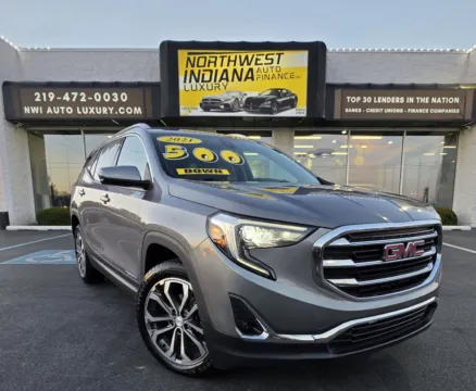 Silver 2021 GMC TERRAIN SLT for sale in Merrillville, IN