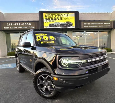 Black 2022 FORD BRONCO SPORT BADLANDS for sale in Merrillville, IN
