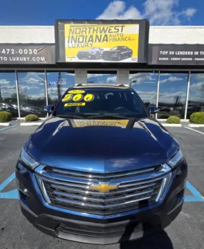 Blue 2023 CHEVROLET TRAVERSE LT CLOTH for sale in Merrillville, IN