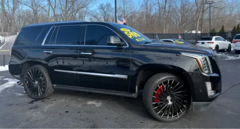 Black 2019 CADILLAC ESCALADE PLATINUM for sale in Schererville, IN