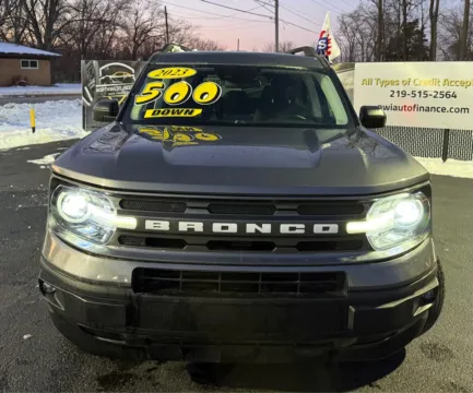 Photos of 2023 FORD BRONCO SPORT BIG BEND for sale in Schererville, IN at NWI Auto Finance Schererville