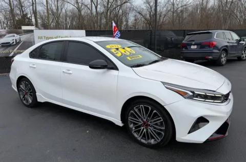 White 2022 KIA FORTE GT for sale in Schererville, IN