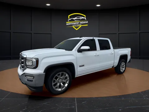 White 2018 GMC SIERRA 1500 SLE for sale in Schererville, IN
