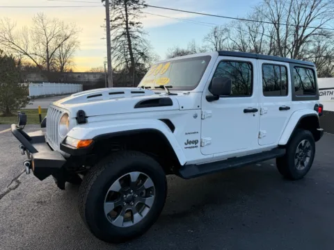 Another view of 2022 JEEP WRANGLER UNLIMI SAHARA for sale in Schererville, IN at NWI Auto Finance Schererville