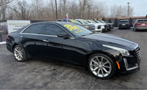 Black 2018 CADILLAC CTS 2.0T LUXURY for sale in Schererville, IN