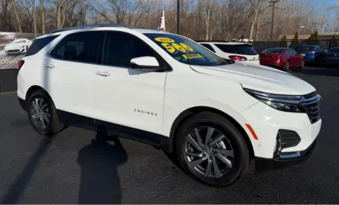 White 2024 CHEVROLET EQUINOX PREMIER for sale in Schererville, IN