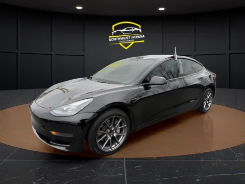 Black 2023 TESLA MODEL 3 BASE for sale in Schererville, IN