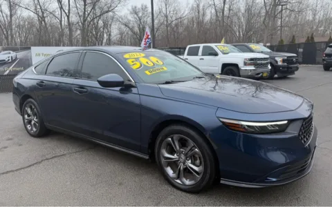 Blue 2023 HONDA ACCORD EX for sale in Schererville, IN