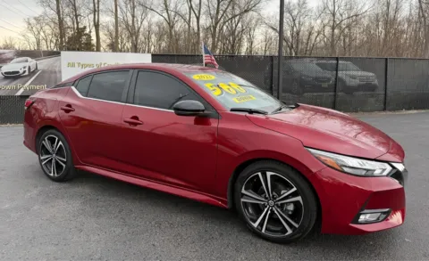 Red 2022 NISSAN SENTRA SR for sale in Schererville, IN