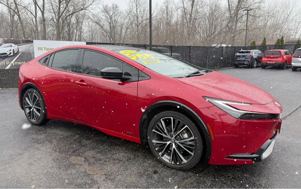 Red 2023 TOYOTA PRIUS XLE for sale in Schererville, IN